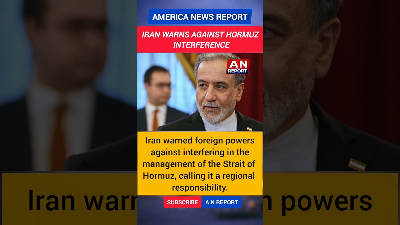 Iran Issues Fresh Strait Of Hormuz Warning | Tensions Rise Again | A N REPORT