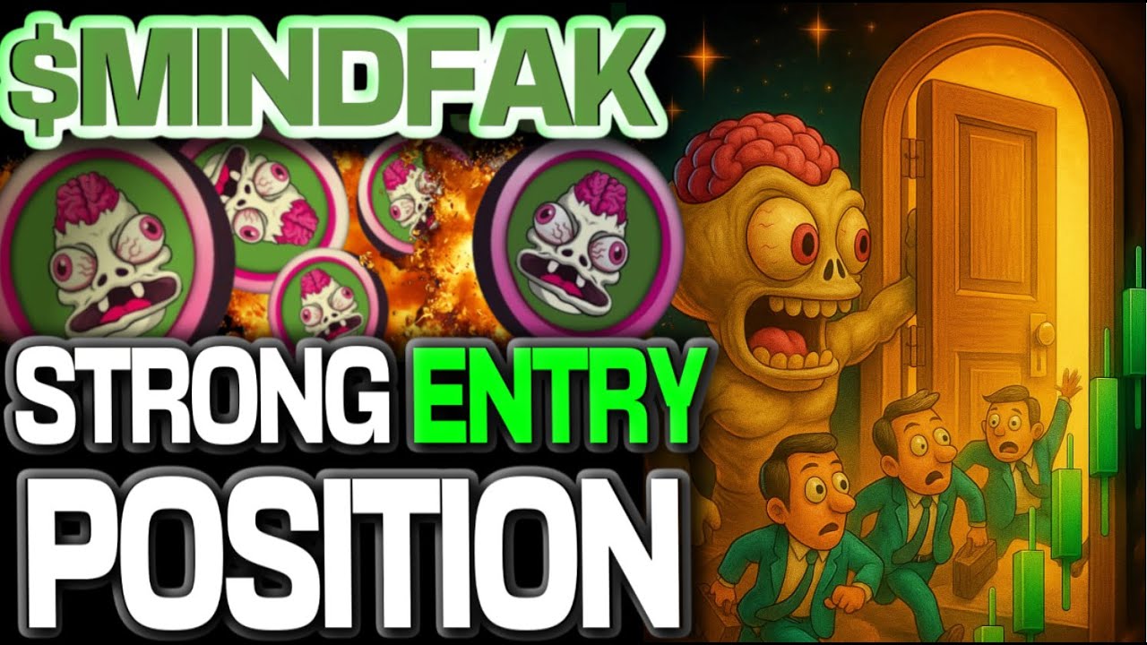 $MINDFAK COIN IS GIVING YOU A PERFECT ENTRY POSITION BEFORE GOING TO THE MOON!!!
