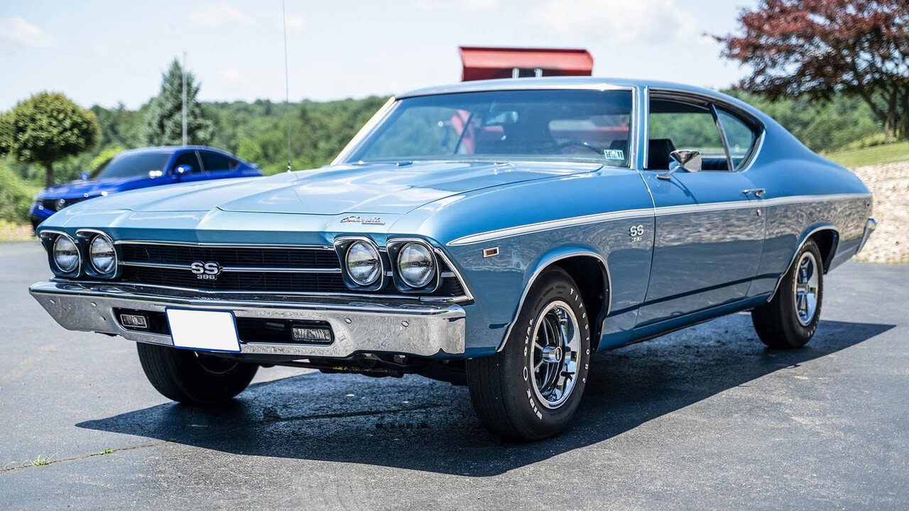 1969 Chevrolet Chevelle Malibu 402ci V8 Walk-around Video