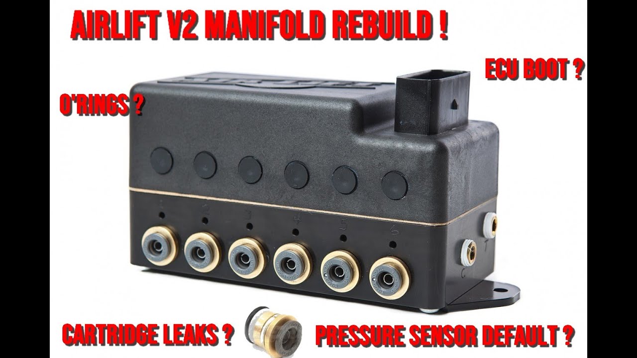 AIRLIFT AUTOPILOT V2 MANIFOLD REBUILD