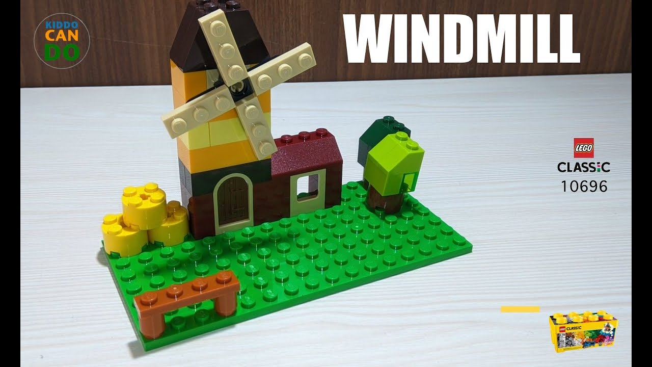 Lego Classic 10696 Windmill and House building instructions