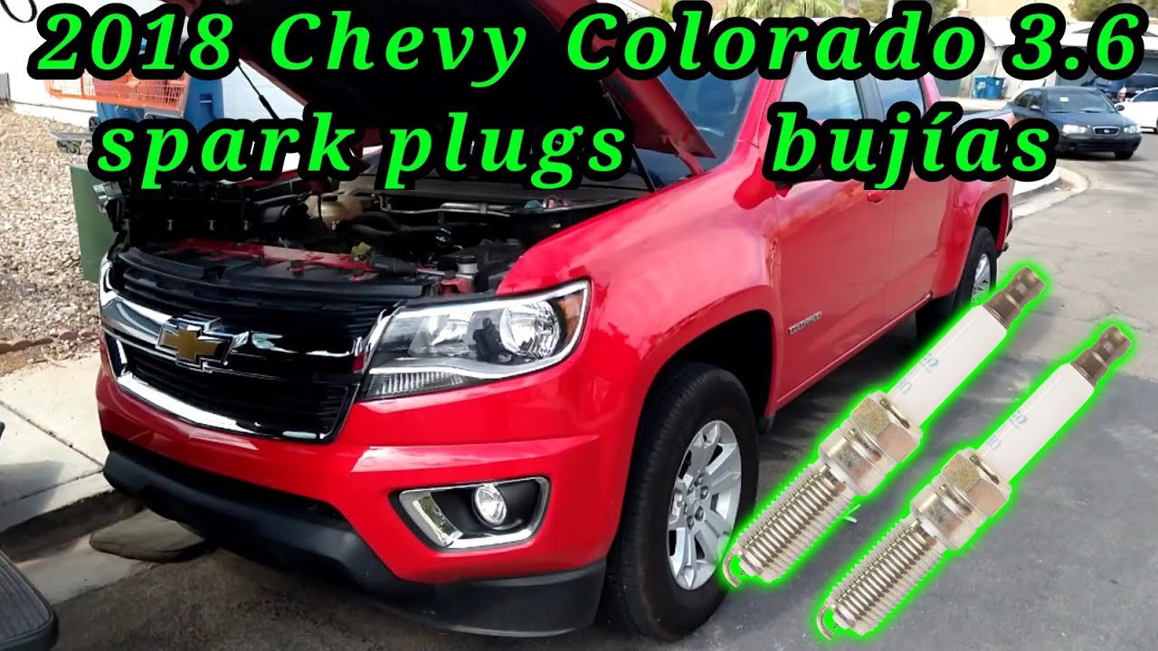 2018 Chevy Colorado 3.6 Cómo cambiar las bujías removiendo el múltiple de admisión (spark plugs)