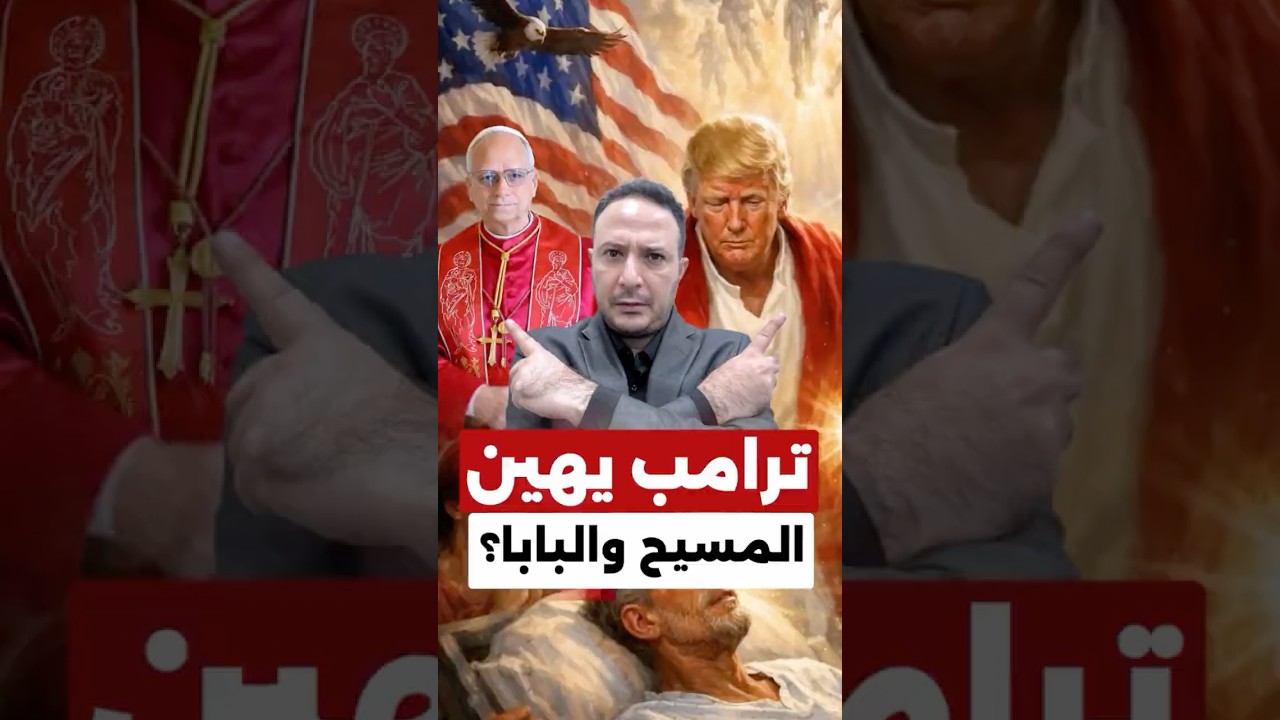 غضب واسع&hellip; ترامب ينشر صورة لنفسه على شكل المسيح بعد هجومه على البابا