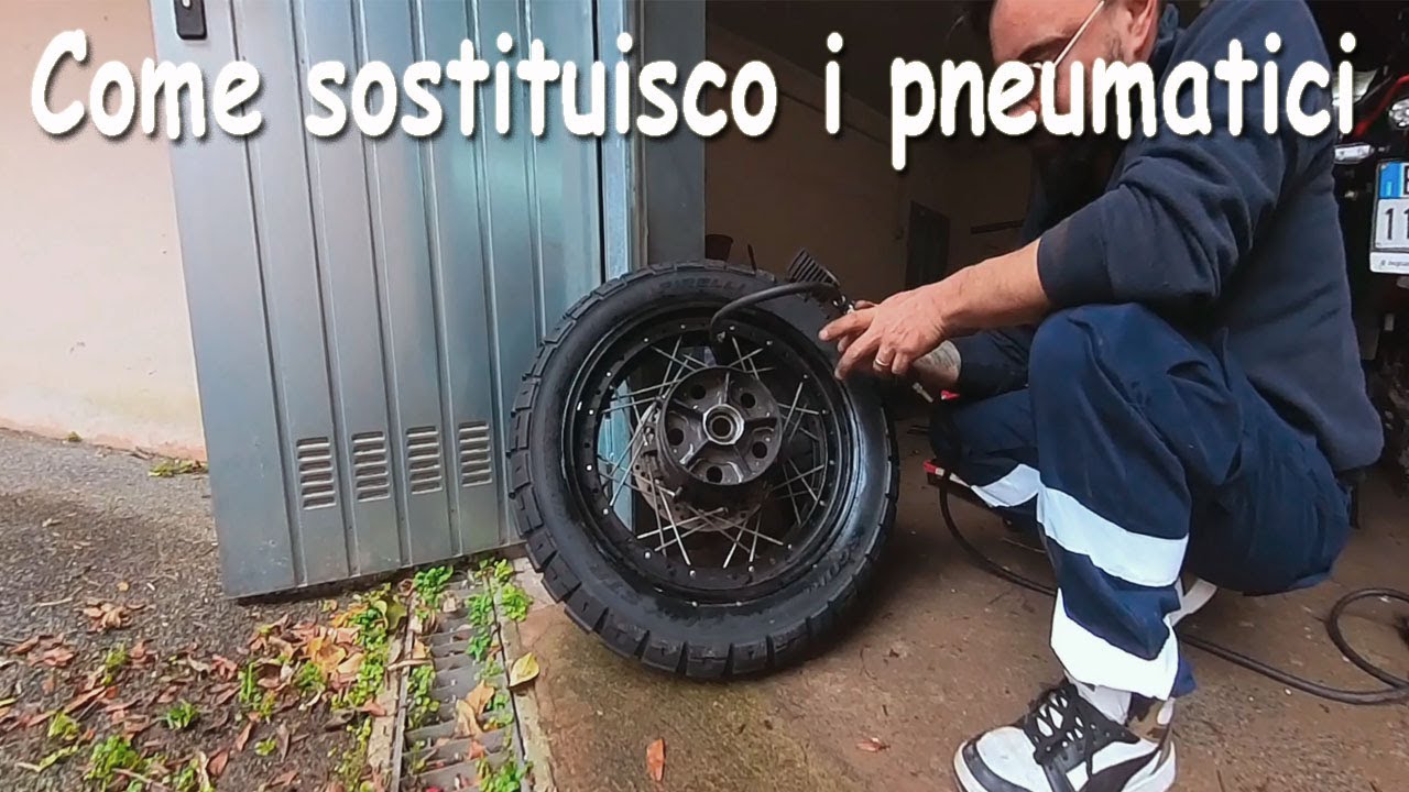 Sostituzione pneumatico posteriore (Pirelli STR)