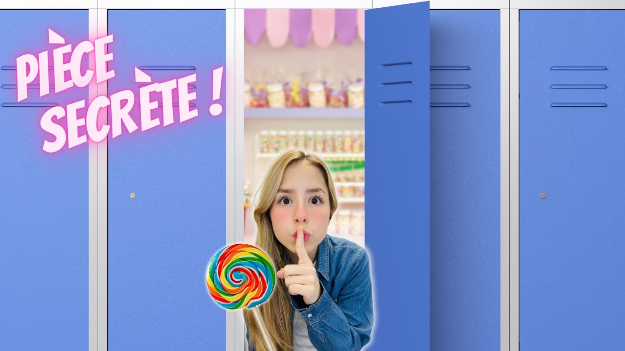 J'ai transformé mon armoire en une pièce secrète EPIC de BONBONS ! PARTIE 1
