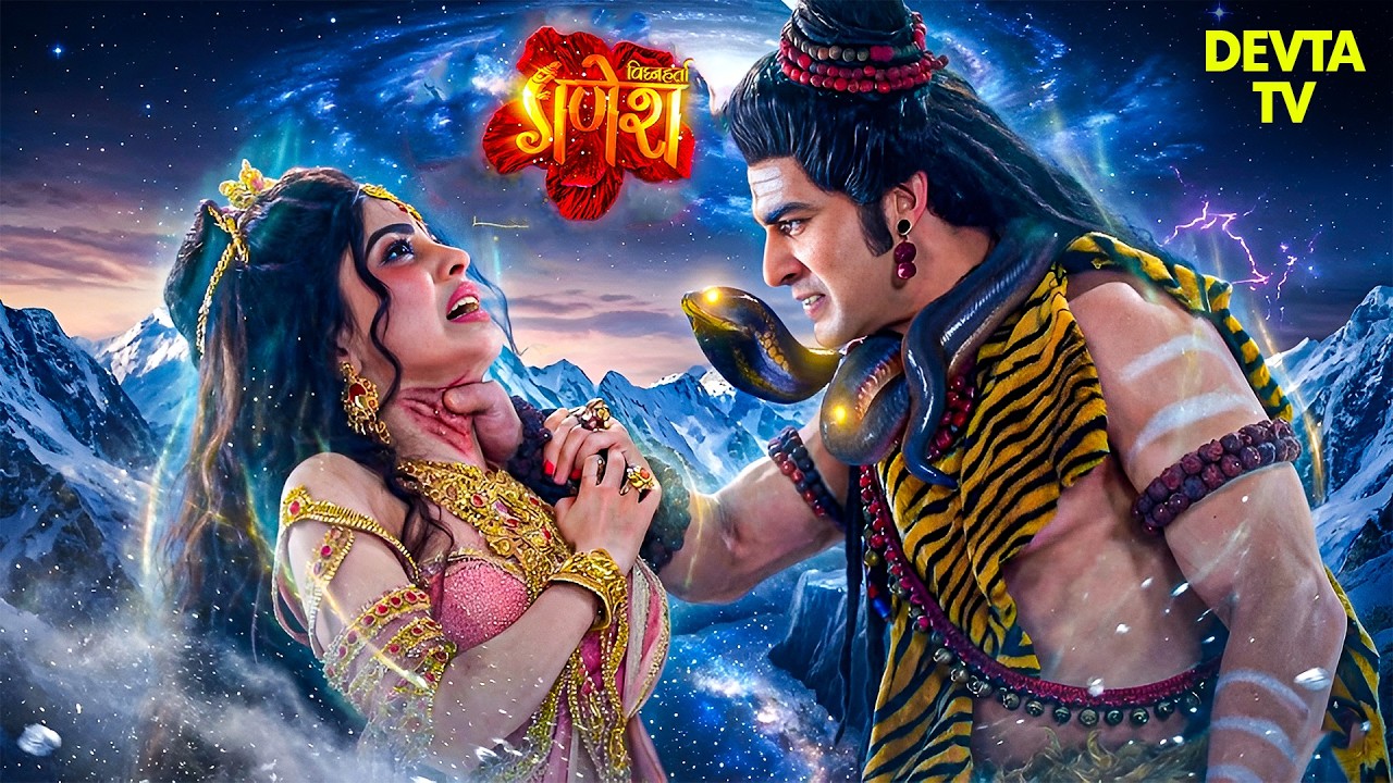 गणेश लीला | माता पार्वती महादेव के क्रोध से कैसे बचेंगी? | Vignaharta Ganesh | Mahadev