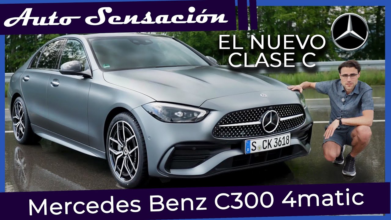 Prueba Mercedes Benz C300 AMG 4Matic 2022.  ¿El nuevo REY de las berlinas medias de lujo?