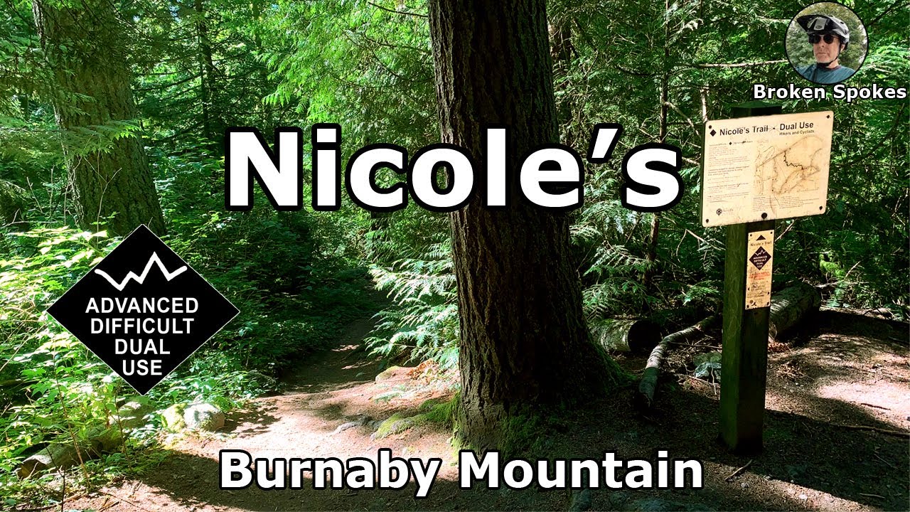 Nicole's, Burnaby Mountain, BC (Black Diamond technical trail)