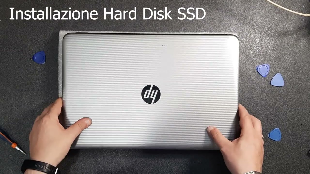 Montaggio Hard Disk SSD su Portatile HP