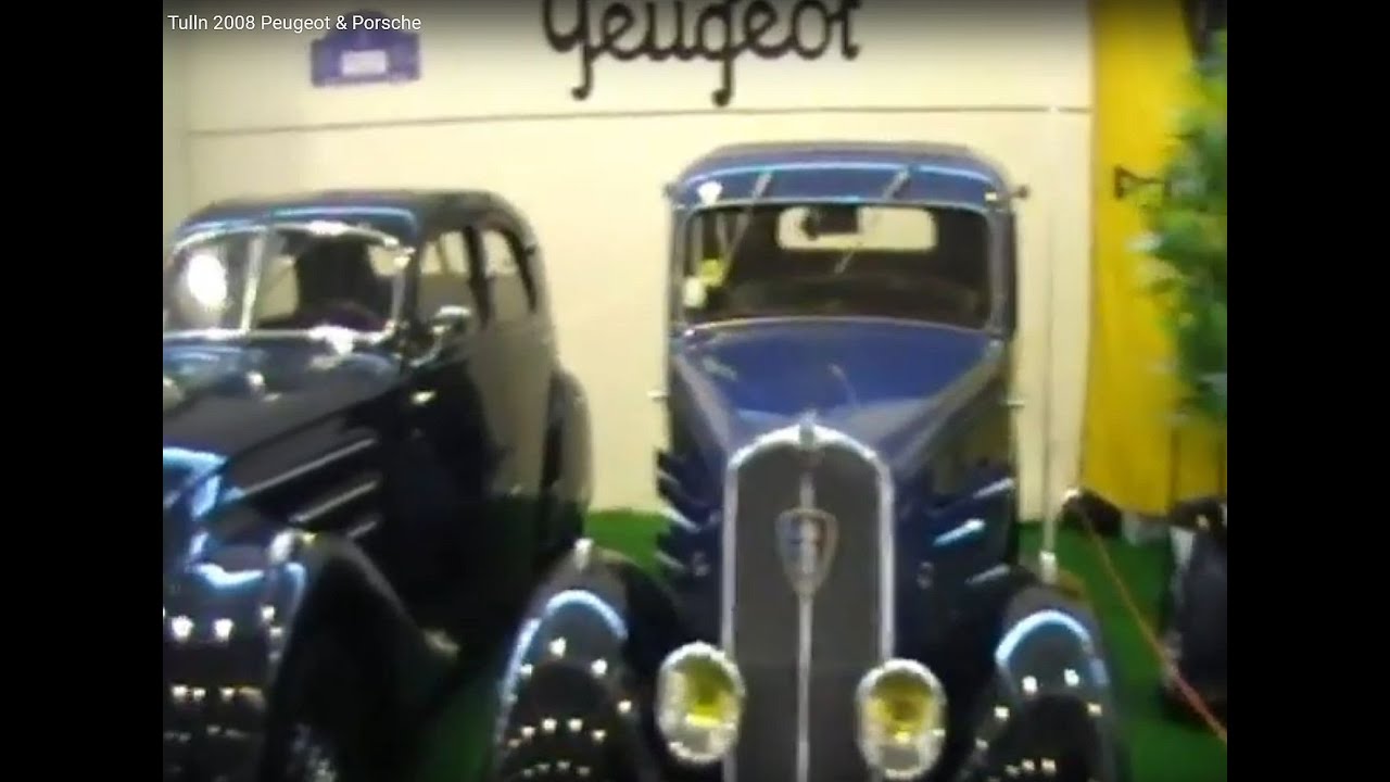 Oldtimermesse Tulln 2008 Peugeot & Porsche
