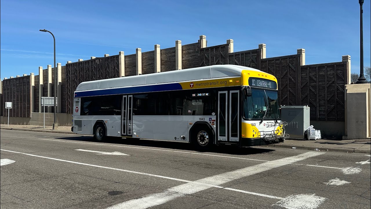 Descriptive Video and ride on Metro Transit&rsquo;s very first Gillig Low Floor Plus (Beluga) Buses 