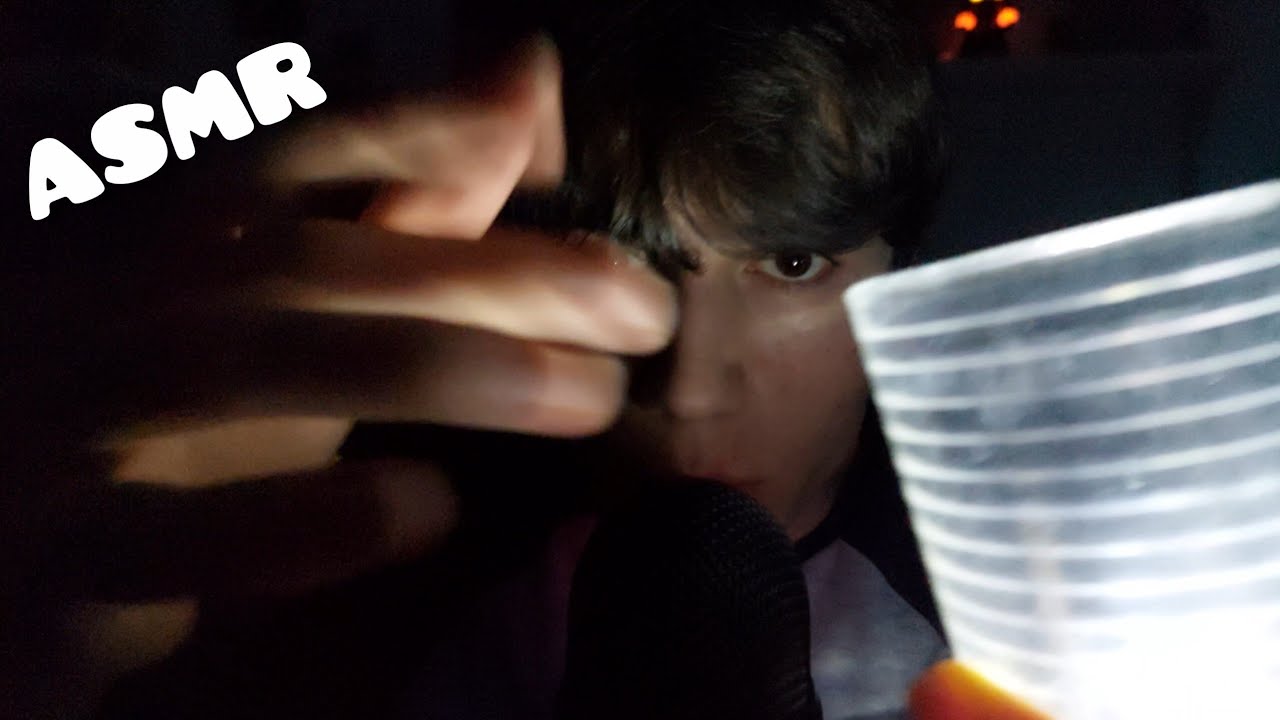 ASMR dans le NOIR 🌙 Visuels Hypnotiques, Chuchotements et Mouth Sounds pour s'endormir profondément