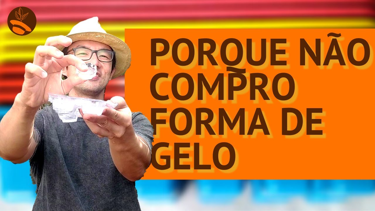 Faça FORMA de GELO em casa! REAPROVEITANDO embalagens
