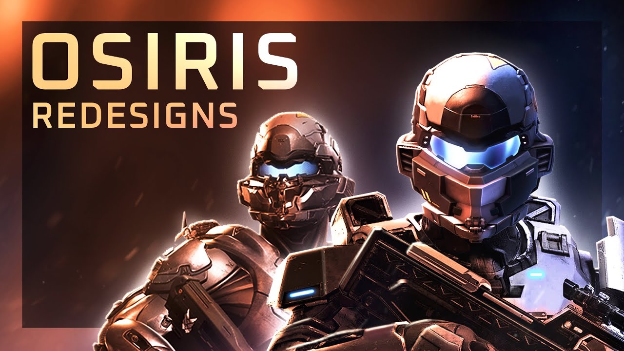 Redesigning FIRETEAM OSIRIS | How Osiris' helmets might look in Halo Infinite