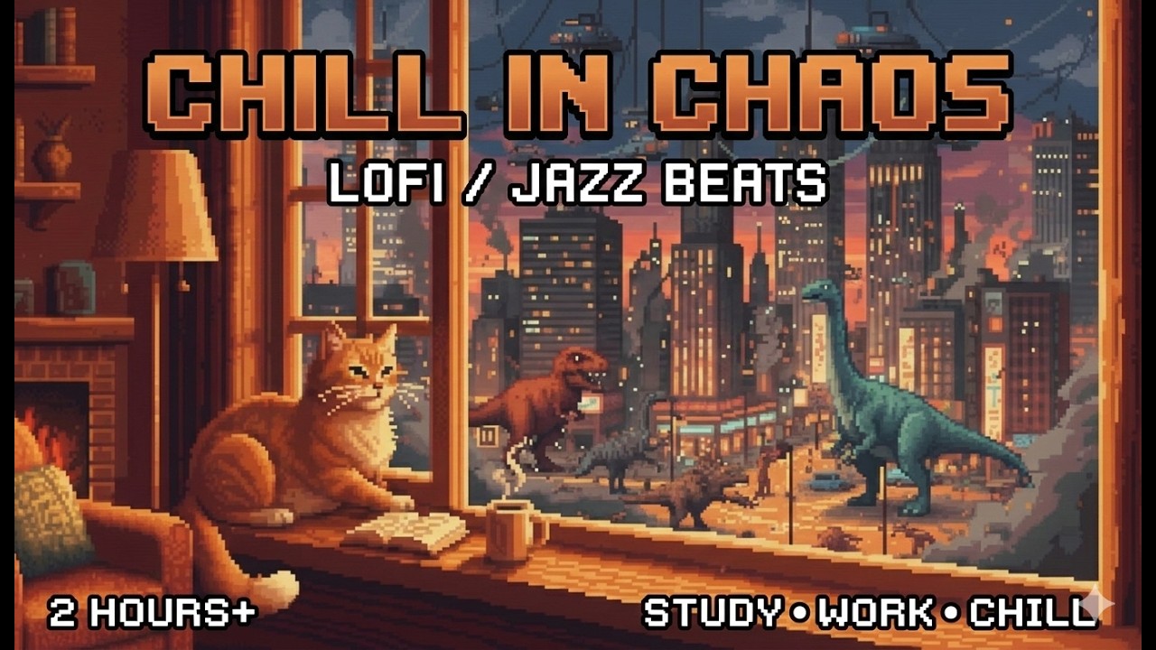 Prehistoric peace in a modern world 🦕 [2hr Jazzy Lofi Hip Hop]