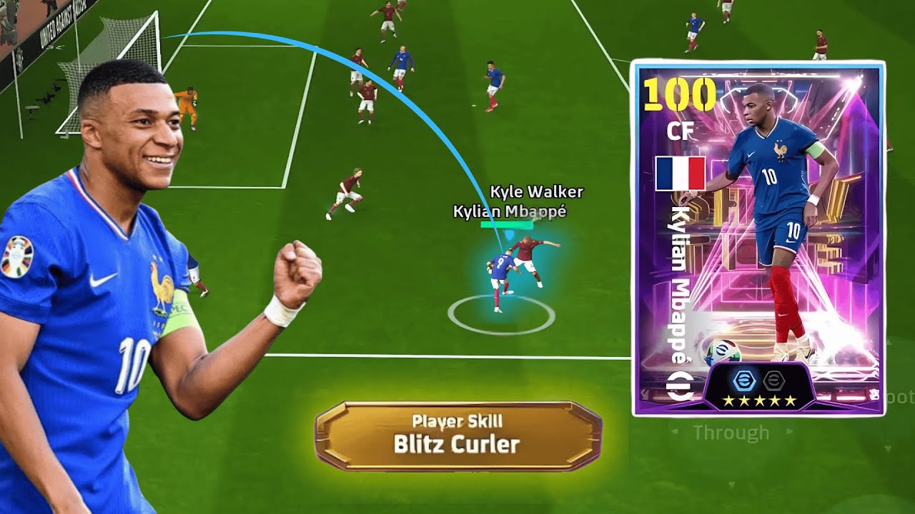 eFootball 2025•ĐÁNH GIÁ K.MBAPPE SHOWTIME: SỨC MẠNH ĐIÊN CUỒNG CỦA BLITZ CURLER | HỔ MỌC THÊM CÁNH 🥶