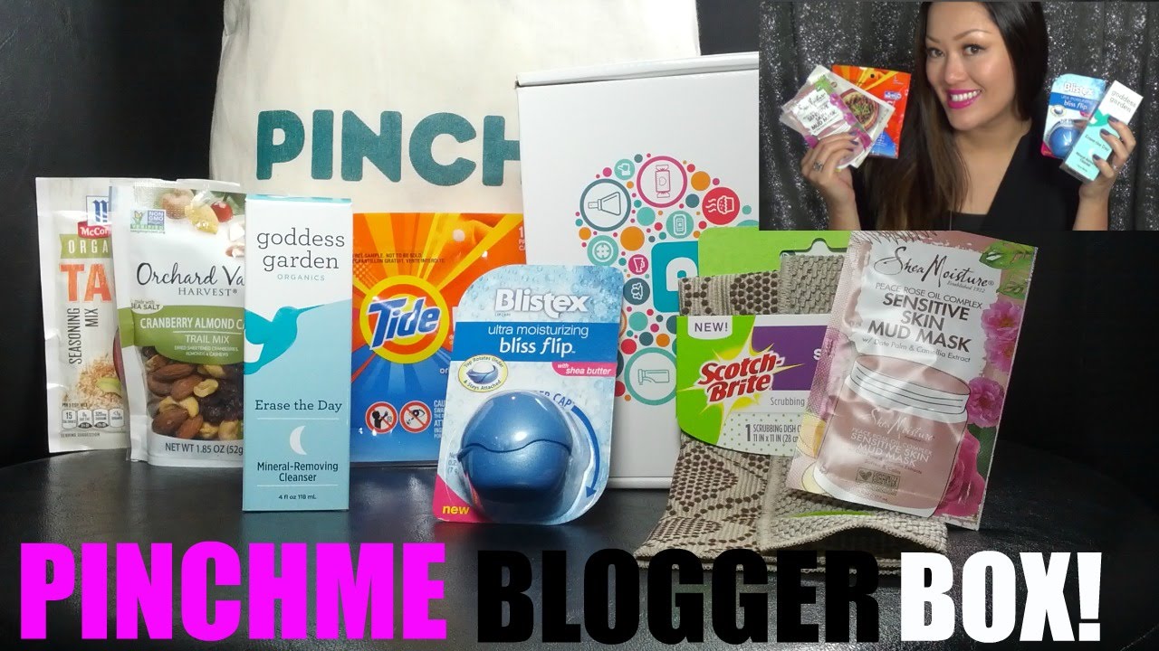PinchME Blogger Box Unboxing +Review! | GET FREE SAMPLES