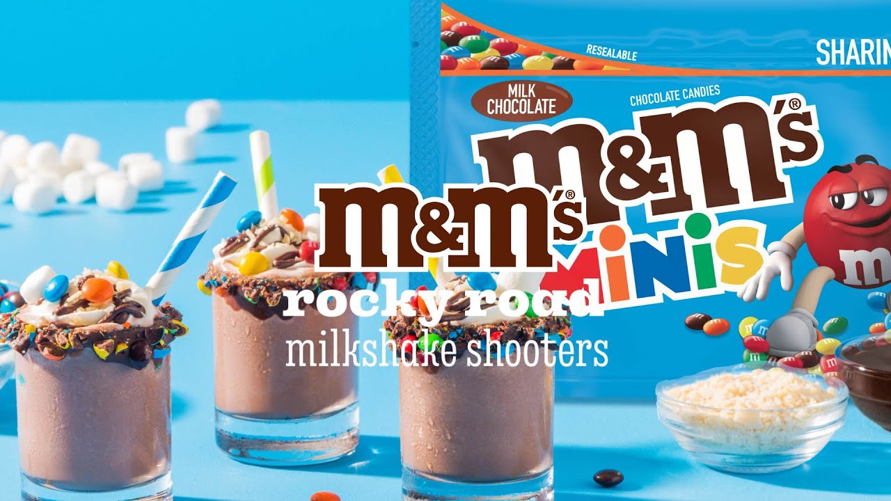M&M’S Rocky Road Milkshake Shooters