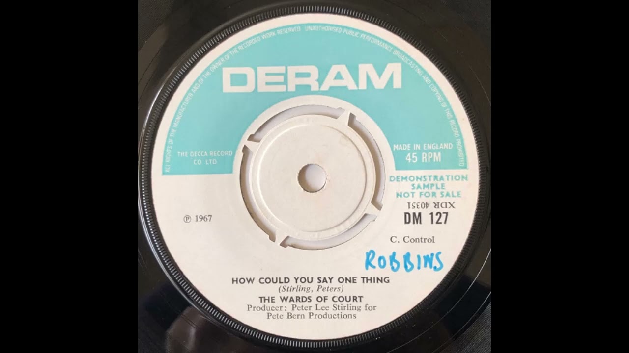 How Could You Say One Thing - The Wards Of Court