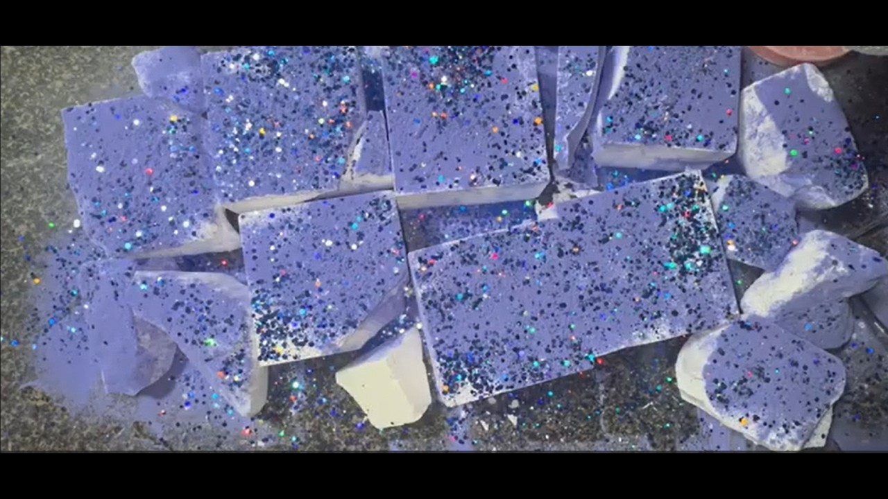 Crunchy blocks full cr @CraveTheCrunchASMR99 #gymchalk #asmrvideo #oddlysatisfying #asmrcrunchy