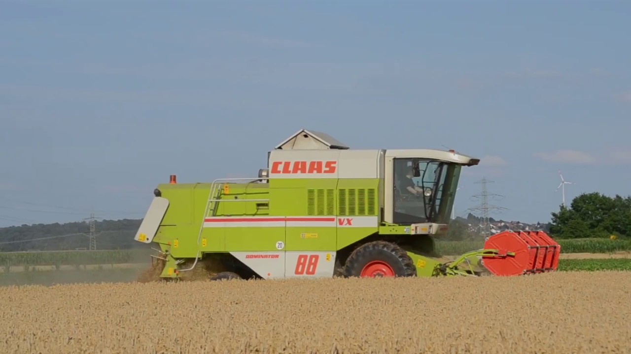 Weizenernte 2017 | Claas Dominator 88 VX