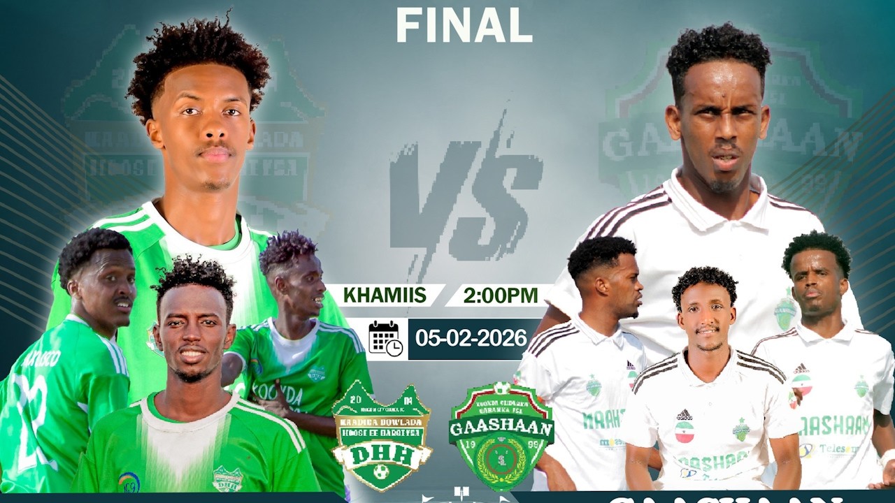 D/hoose Hargeysa VS Gaashaan Hargeysa | Somaliland Champions 2026.