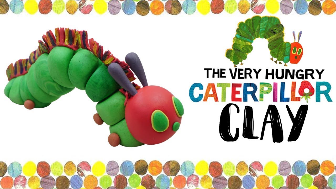 How to DIY the hungry caterpillar with air dry clay