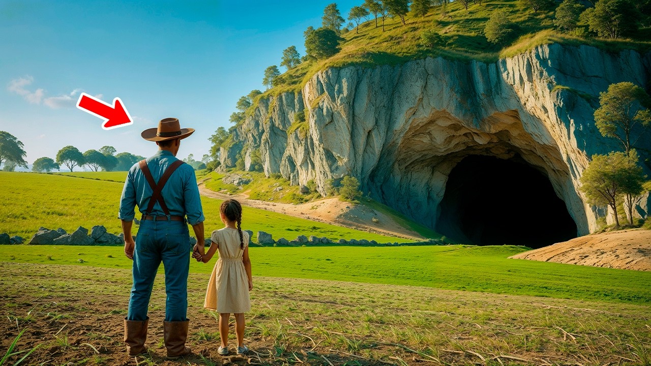Padre Pobre Encontró Una Cueva En Su Granja — Lo Que Descubrió Dentro Cambió Su Vida Para Siempre