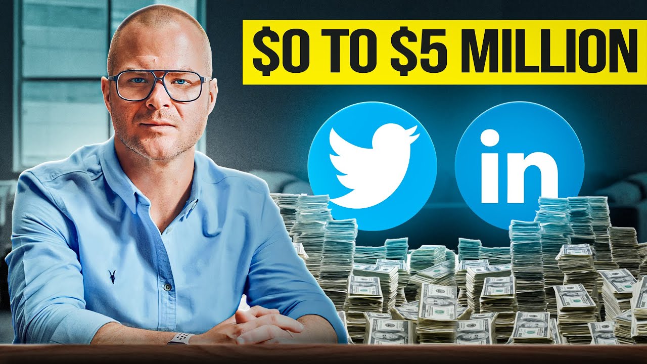 The SECRET to building your business on LinkedIn and Twitter | Justin Welsh