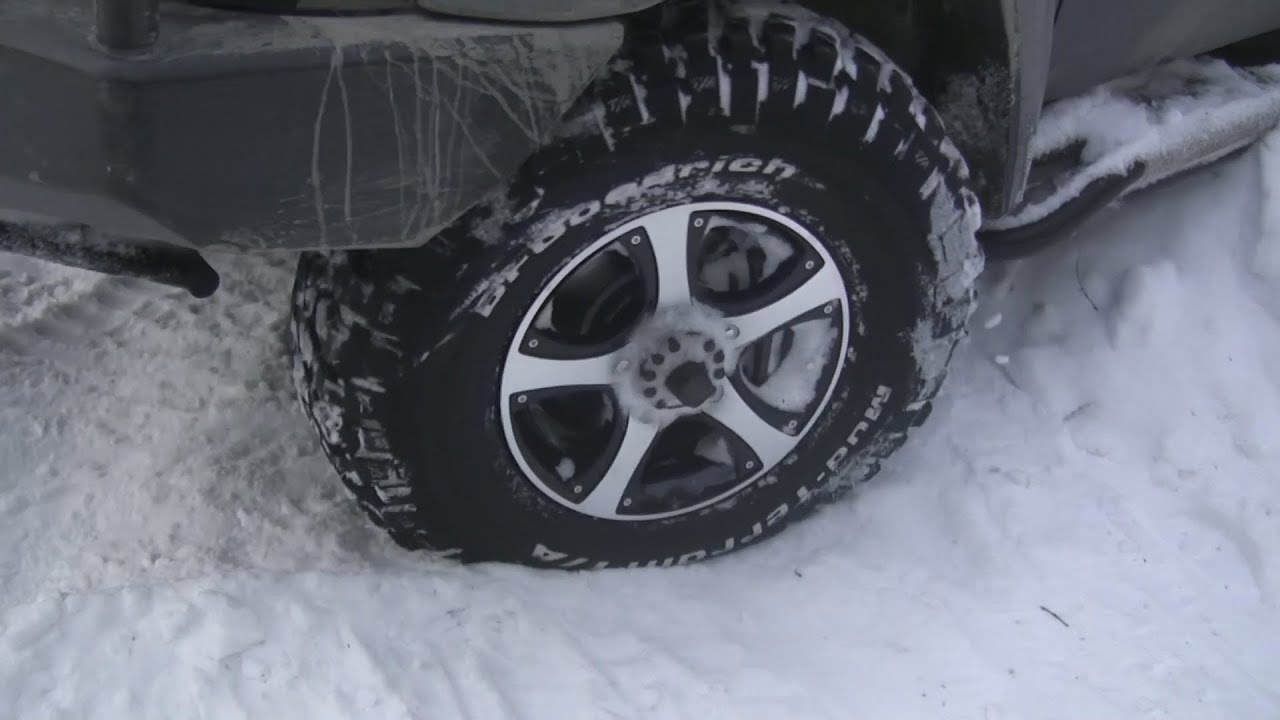 УАЗ 4x4 Off Road - BFGoodrich Mud-Terrain KM2. Давление 0.2 Атм.
