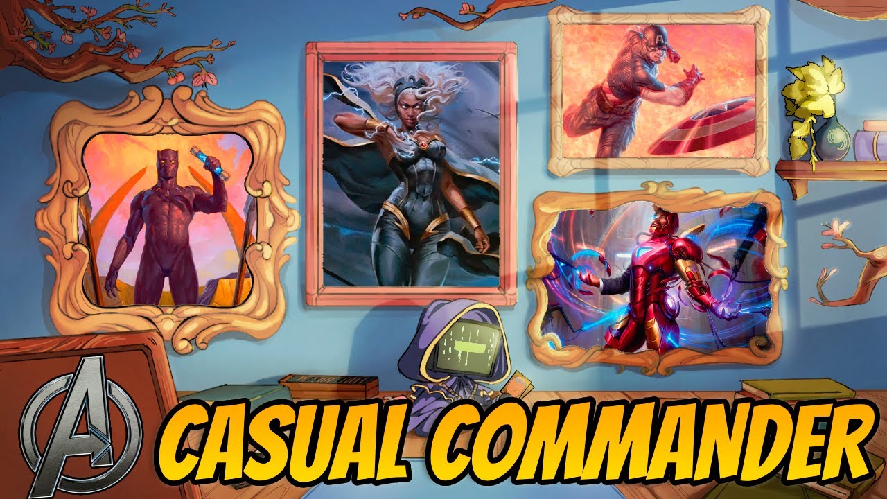 STORM 🆚 CAPTAIN AMERICA 🆚 IRON MAN 🆚 BLACK PANTHER | Marvel Avengers EDH / Casual Commander
