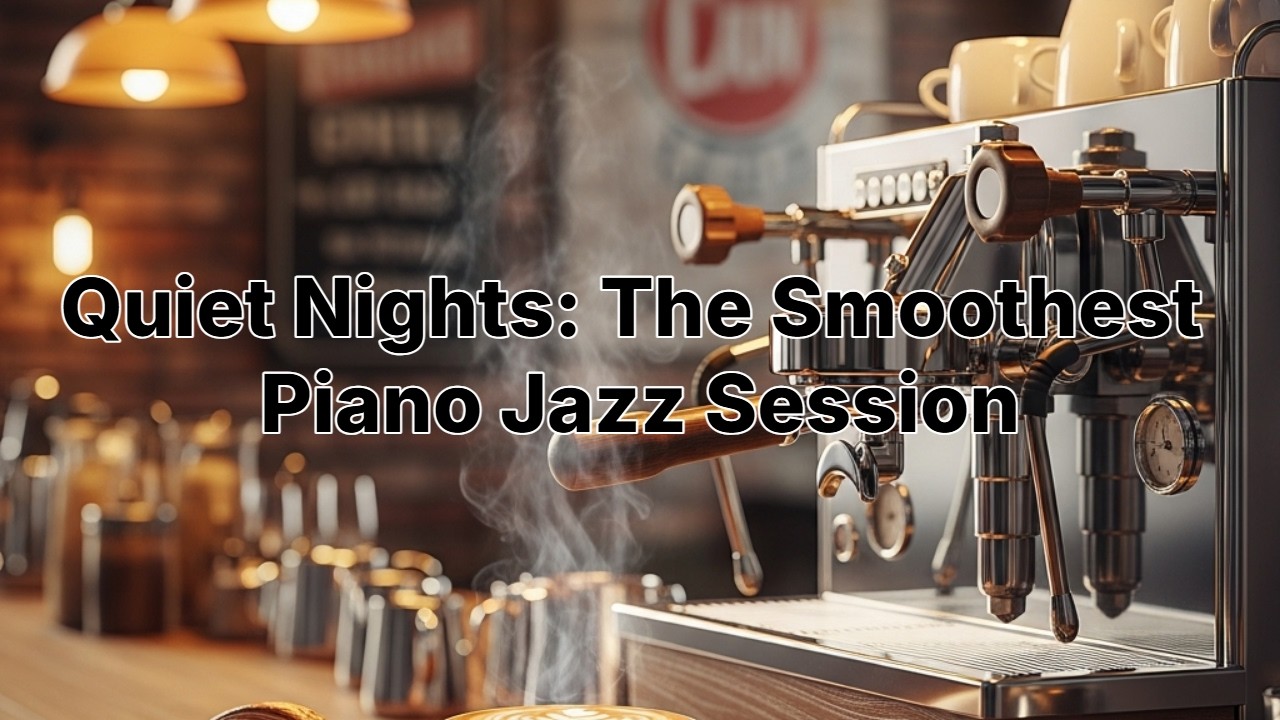 Quiet Nights: The Smoothest Piano Jazz Session