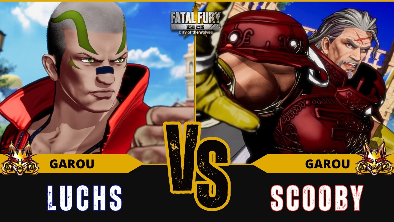 FF:CotW 🐺 LUCHS (Vox Reaper) vs SCOOBY (Wolfgang Krauser)⭐Replay Match - FATAL FURY: CotW - 5/26