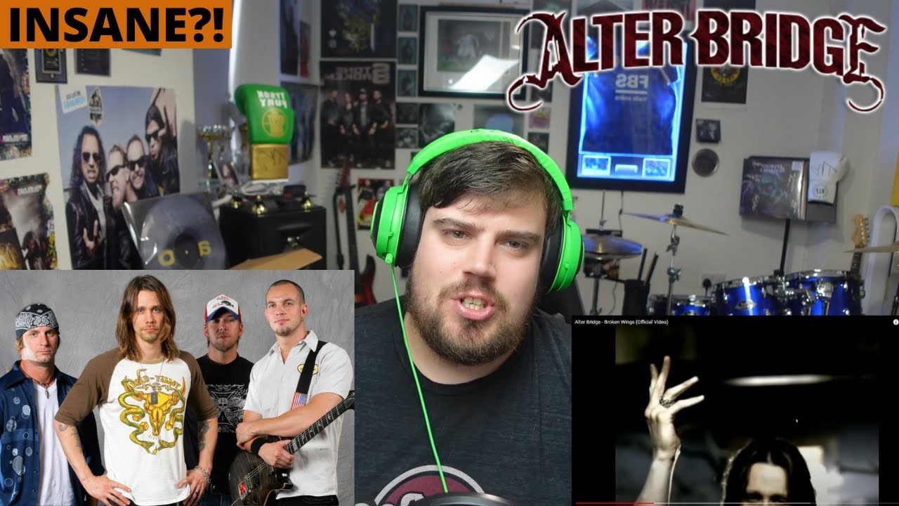 INSANE! - Alter Bridge - Broken Wings - REACTION