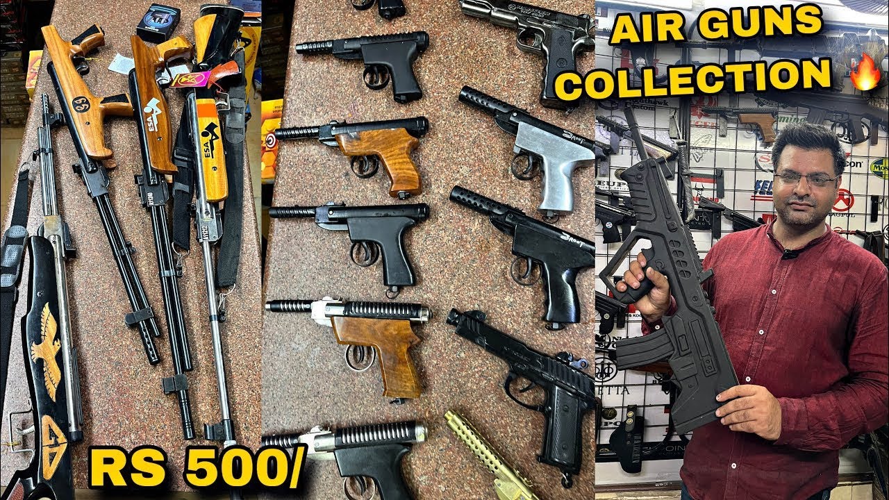 Cheapest AIR GUNS Pistols Collection In India 🔥| Sound Gun, Pubg Gun, Riffles In Cash On Delivery 😱