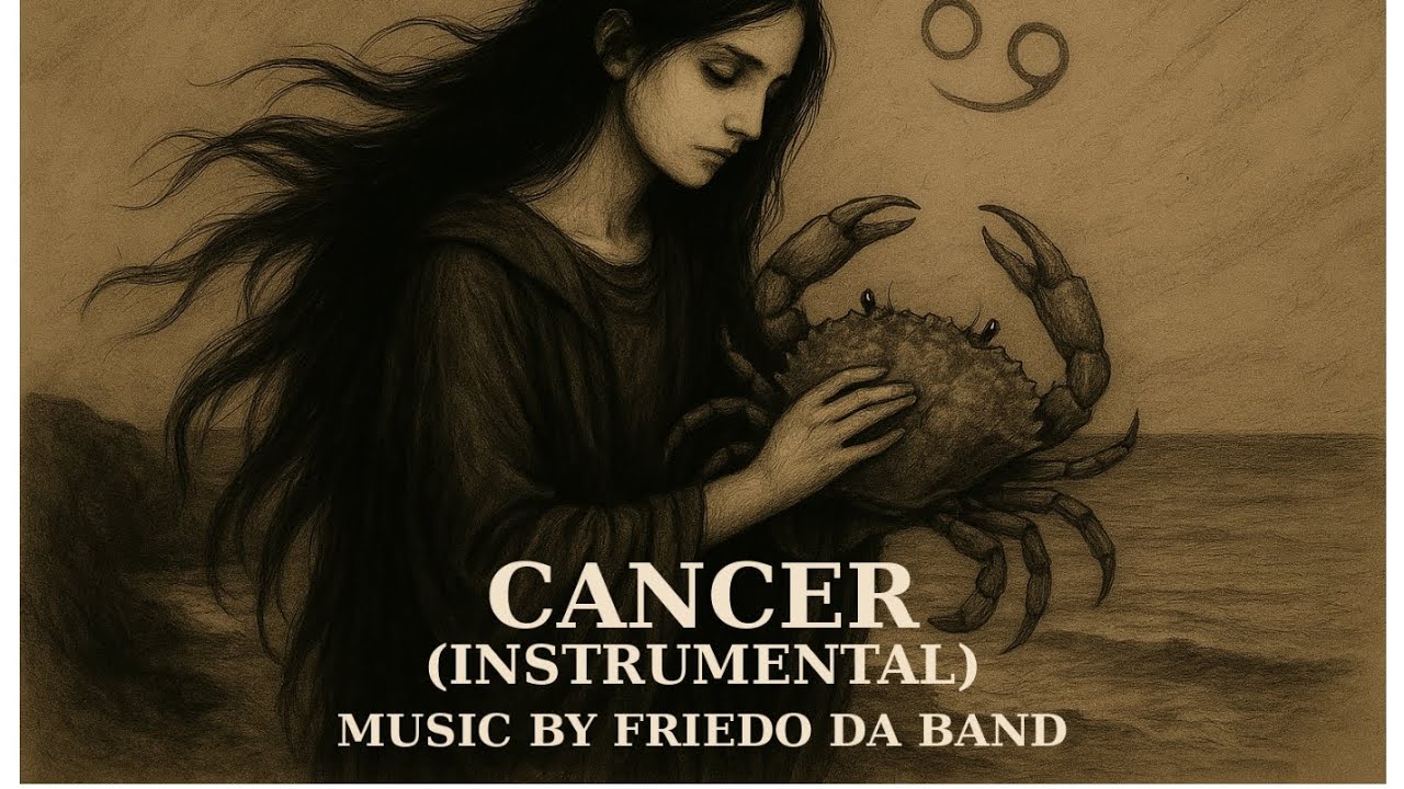 CANCER (INSTRUMENTAL) &ndash; Zodiac Music by Friedo Da Band | Visualizer 