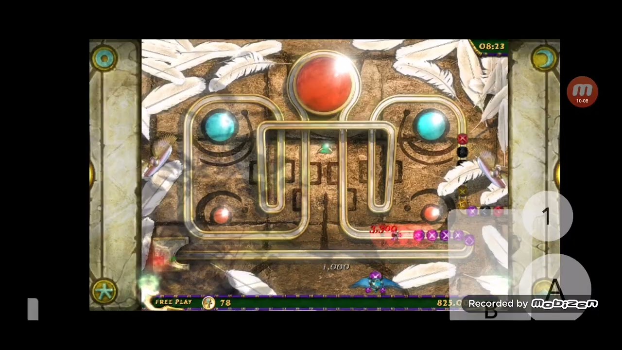 luxor 3 intentando sobrevivir pero era muy facil esto XD