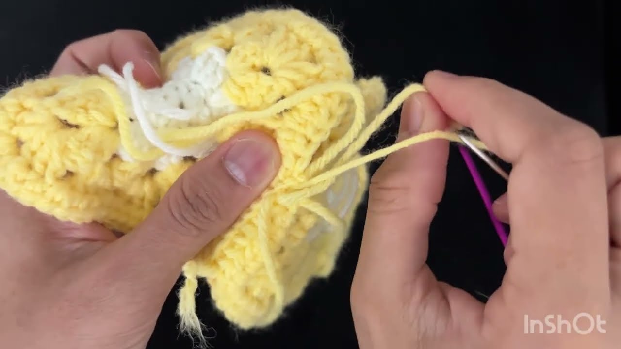 Granny Square tutorial video | crochet tutorial |