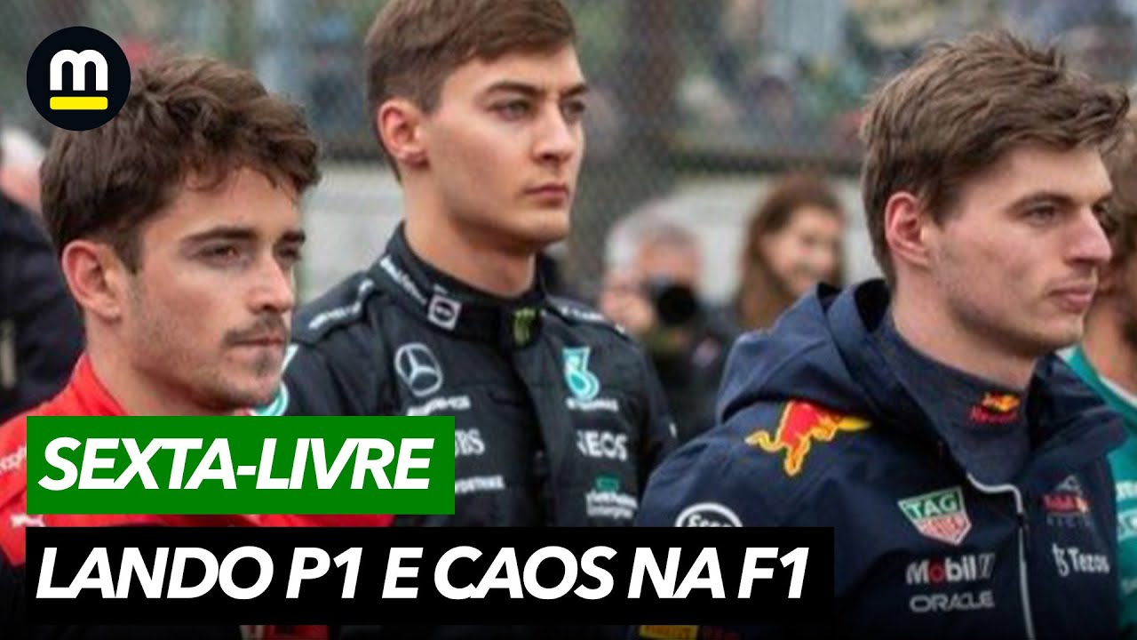 LANDO LIDERA 1-2 na 6ª em que DRUGO BATE ALONSO. Max SOFRE pós-GUERRA com RUSSELL! Pérez e BORTOLETO