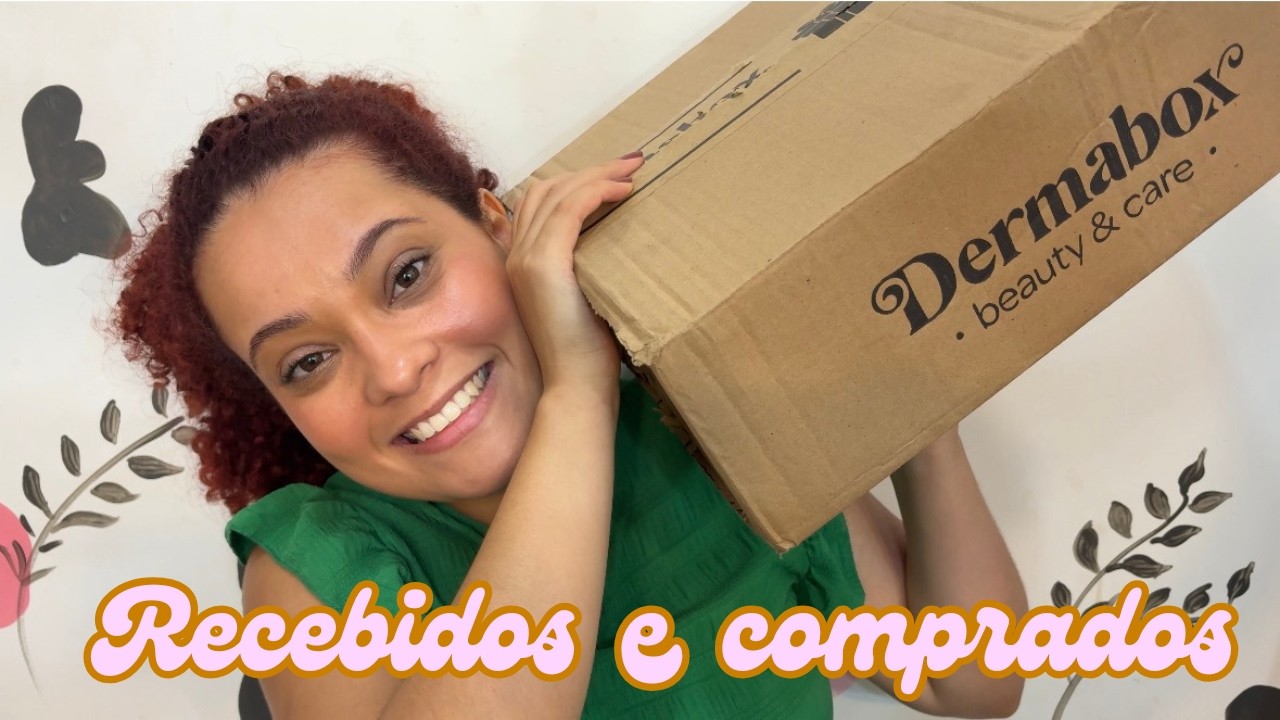 Produtos recebidos e comprados dos últimos tempos