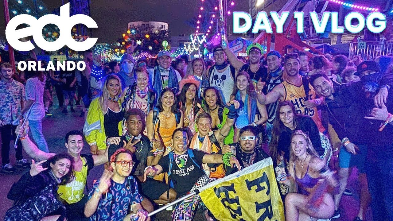 My First Time at EDC Orlando! | Day 1 Vlog