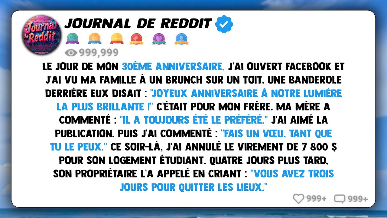 Pour mon anniversaire, le bonheur sur un toit : un brunch en famille, le ciel pour témoin