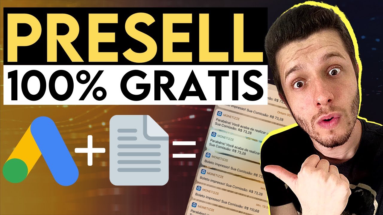 Criando Presell GR&Aacute;TIS em 5 Minutos. Como Criar Presell no Google Sites Tutorial COMPLETO.