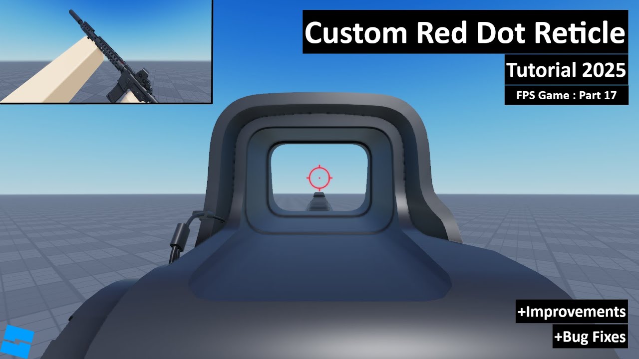 Как сделать собственный коллиматорный прицел в Roblox Studio | Учебное пособие