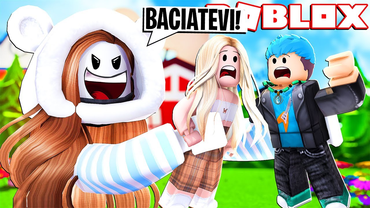 HO OBBLIGATO I MIEI AMICI A BACIARSI SU ROBLOX VIRTUALE!