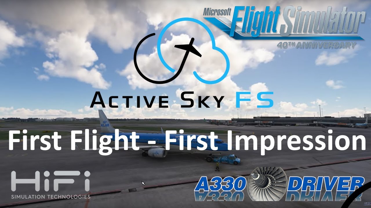 Active Sky FS - My First Impressions | Not as bad as many say! | Real Airline Pilot