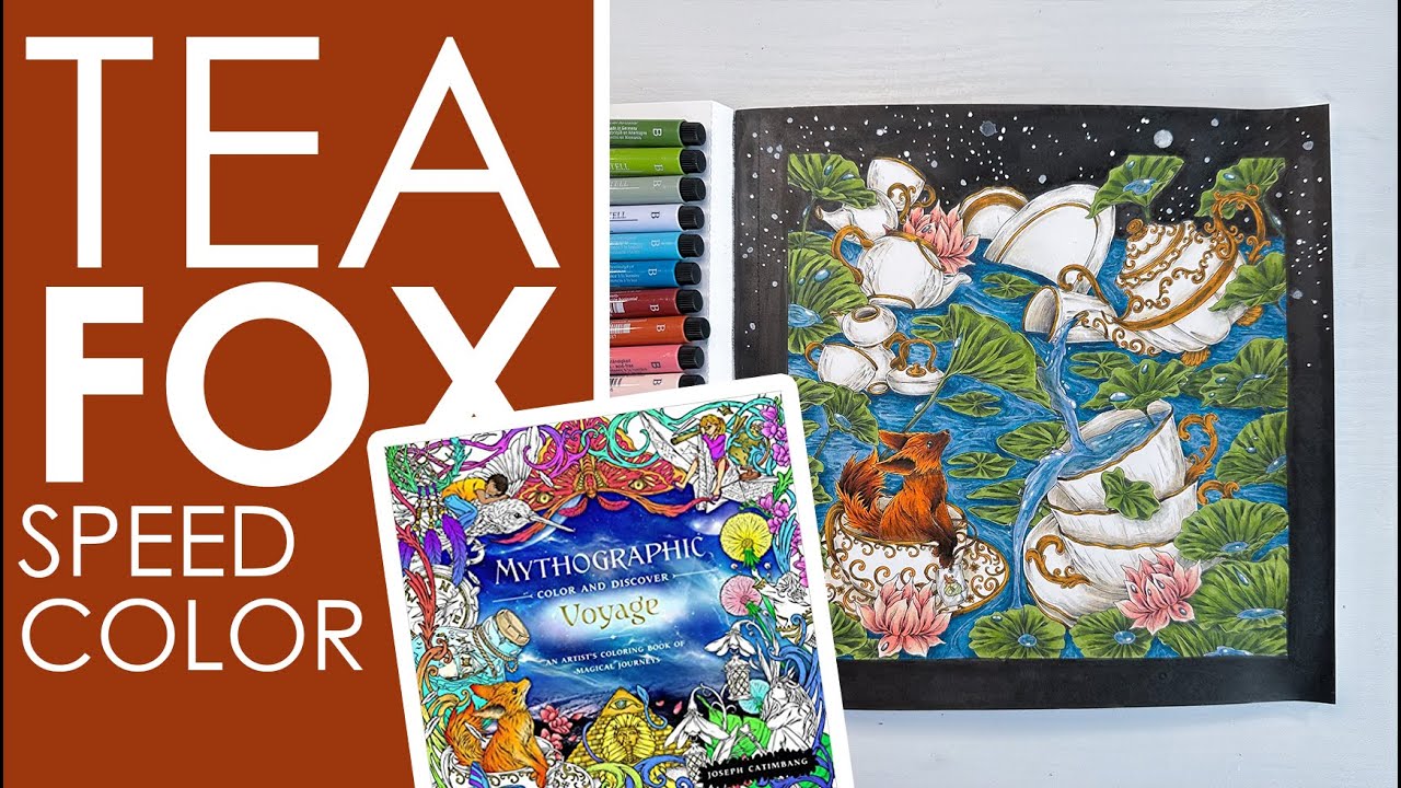 Tea Fox in Mythographic: Voyage by Joseph Catimbang | Speed Color