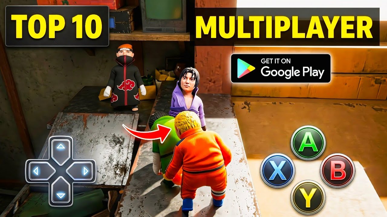 Top 10 NEW FUNNY MULTIPLAYER Games For Android In 2025 | Fun With Friends
