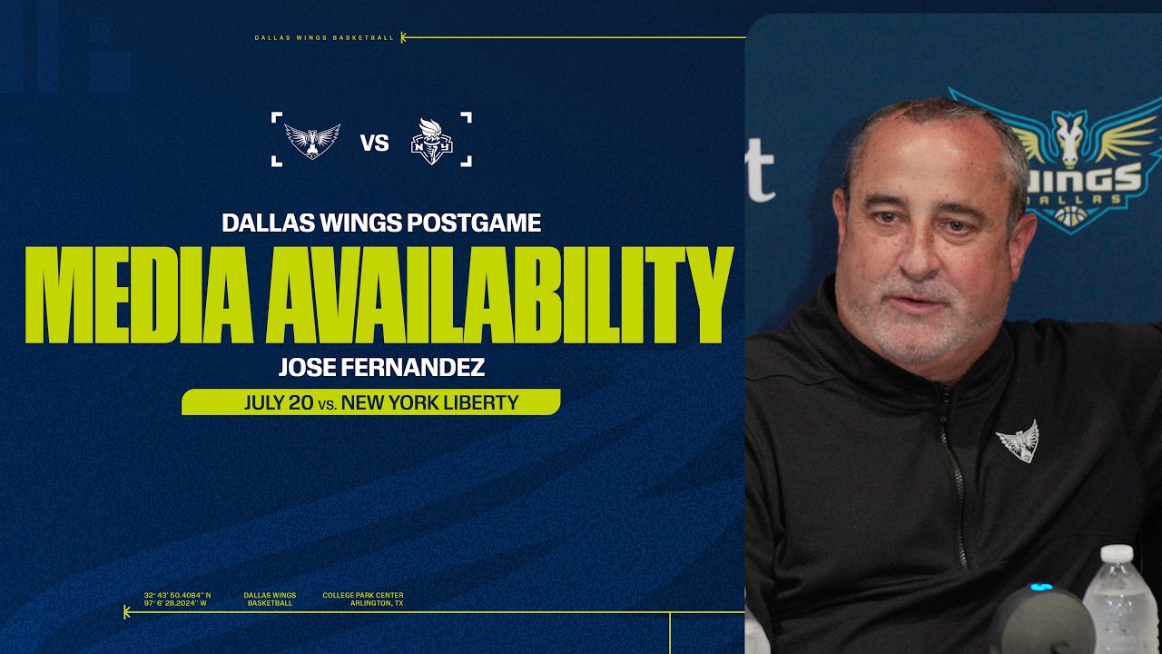 Jose Fernandez | Media Availibility vs New York Liberty | 7.20.26