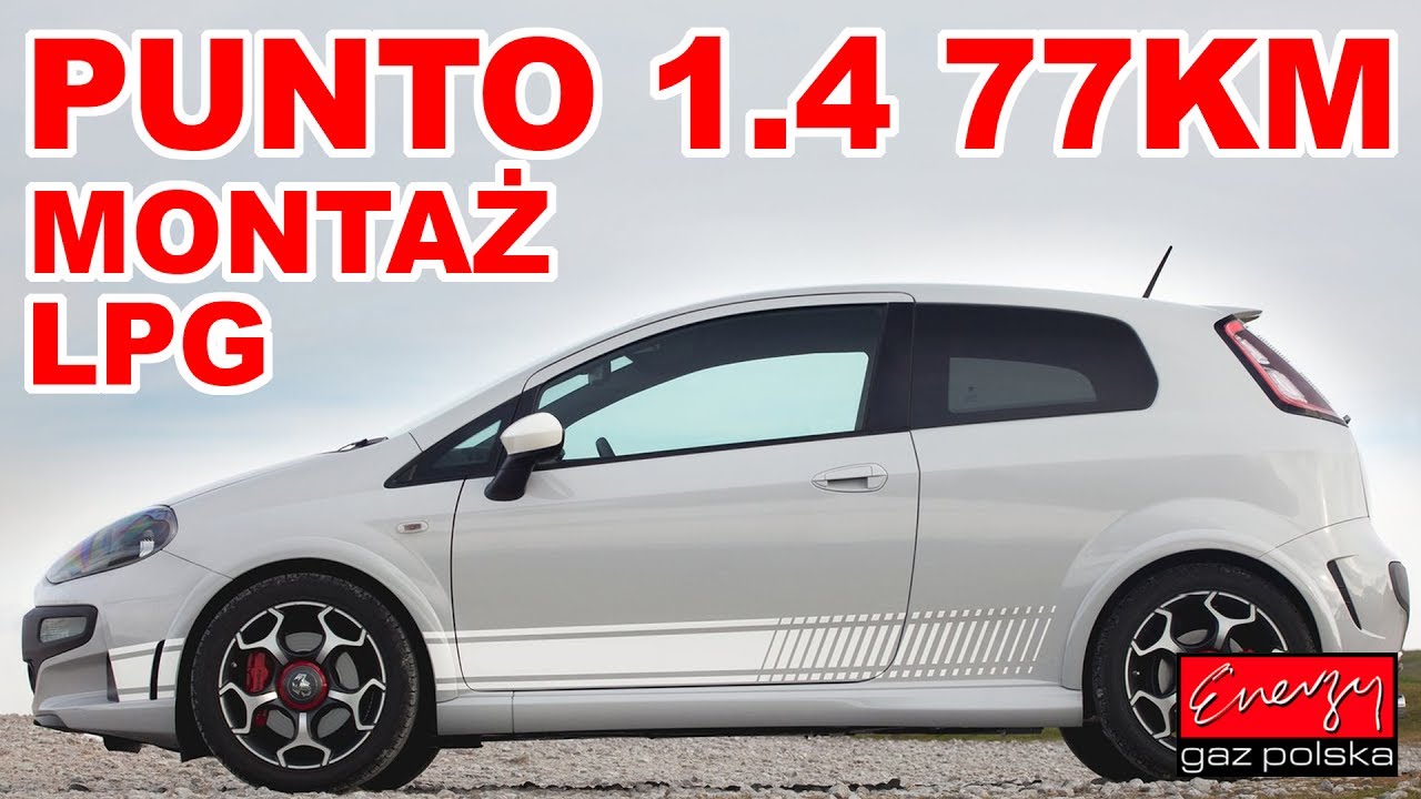 Montaż LPG Fiat Punto Evo z 1.4 77KM 2010r w Energy Gaz Polska na gaz Lovato Smart